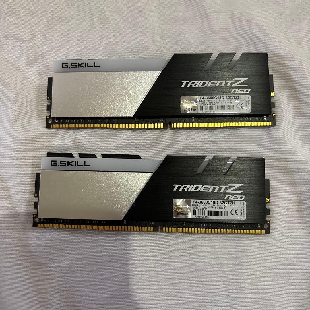 G.SKILL DDR4 メモリ 32GB