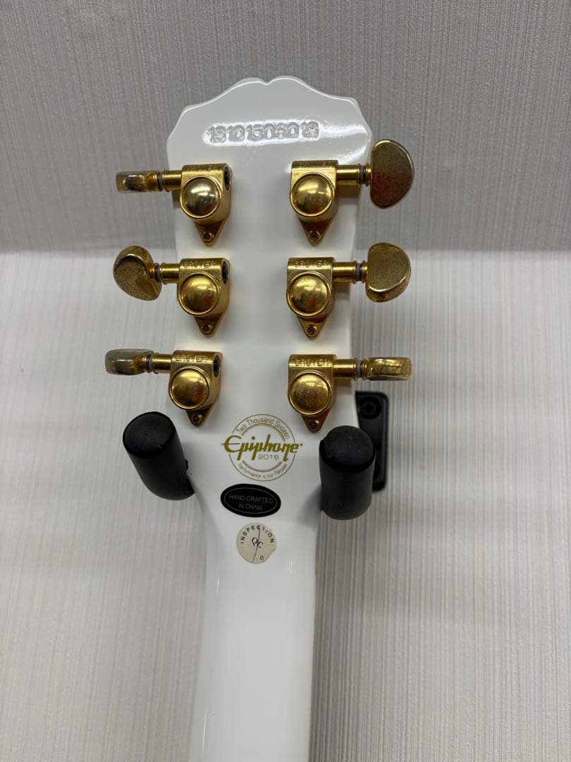 ⭐︎Epiphone / Les Paul Custom Pro White
