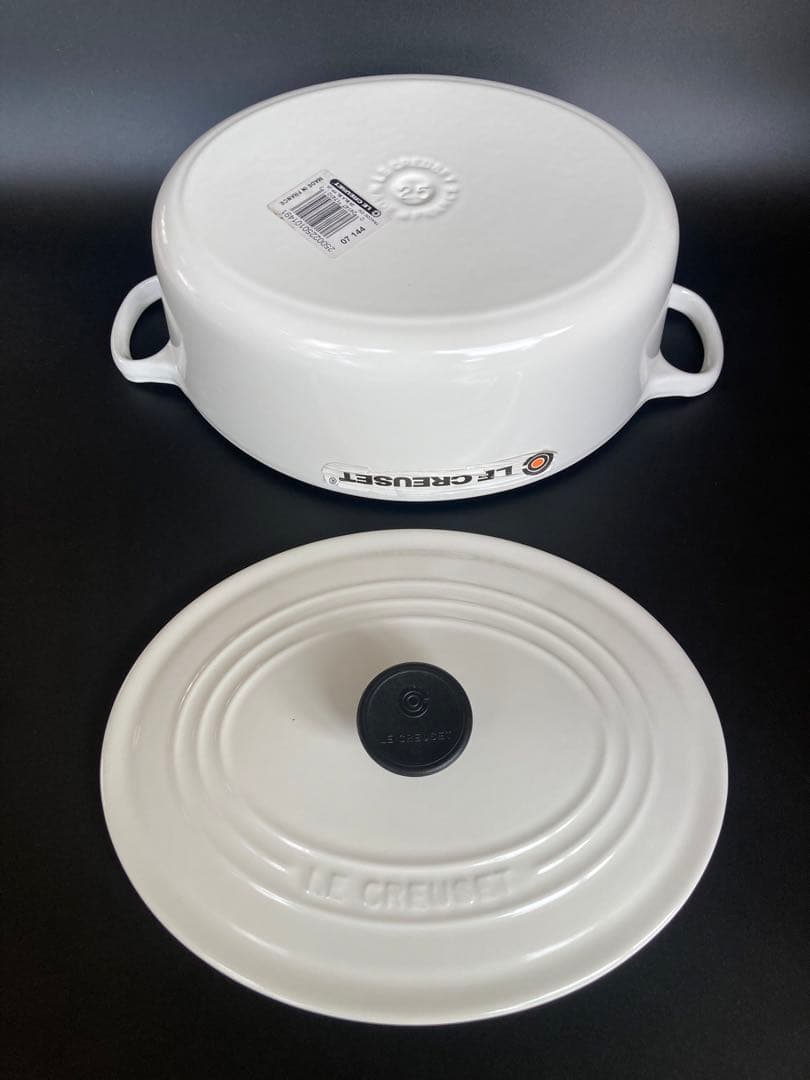 【３】ル・クルーゼ　ココットオーバル25cm
