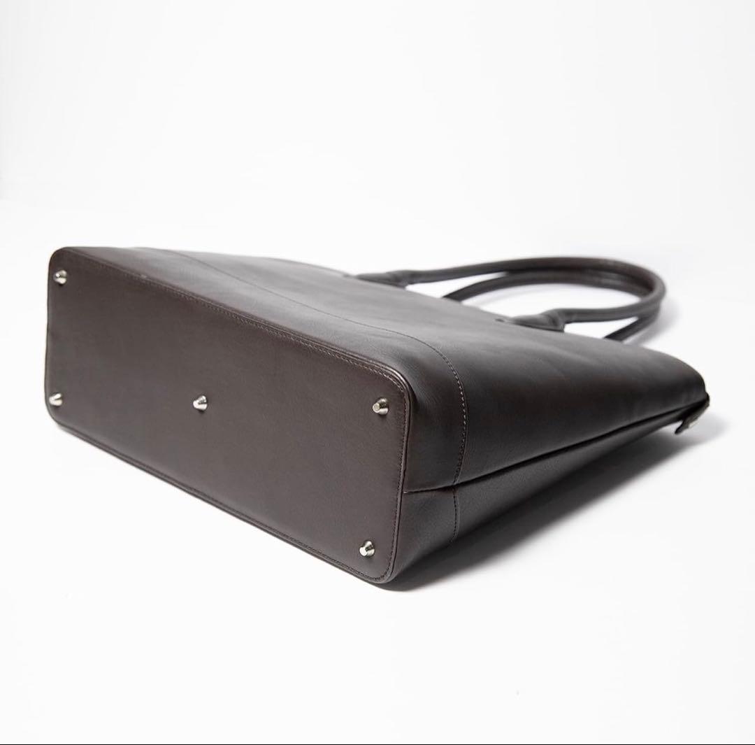 定価26400円 epe 本革 レザートート ダークブラウン