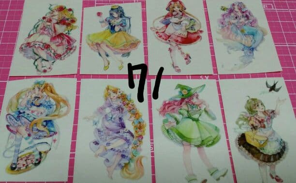 在庫なし。人物マステ1ループ切り売り160円