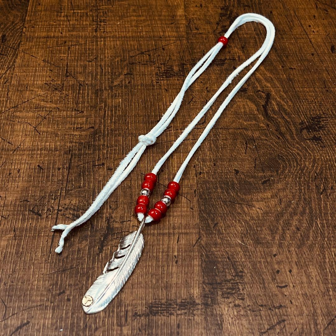 タディアンドキング TADY&KING ネックレス カスタム　特大フェザー