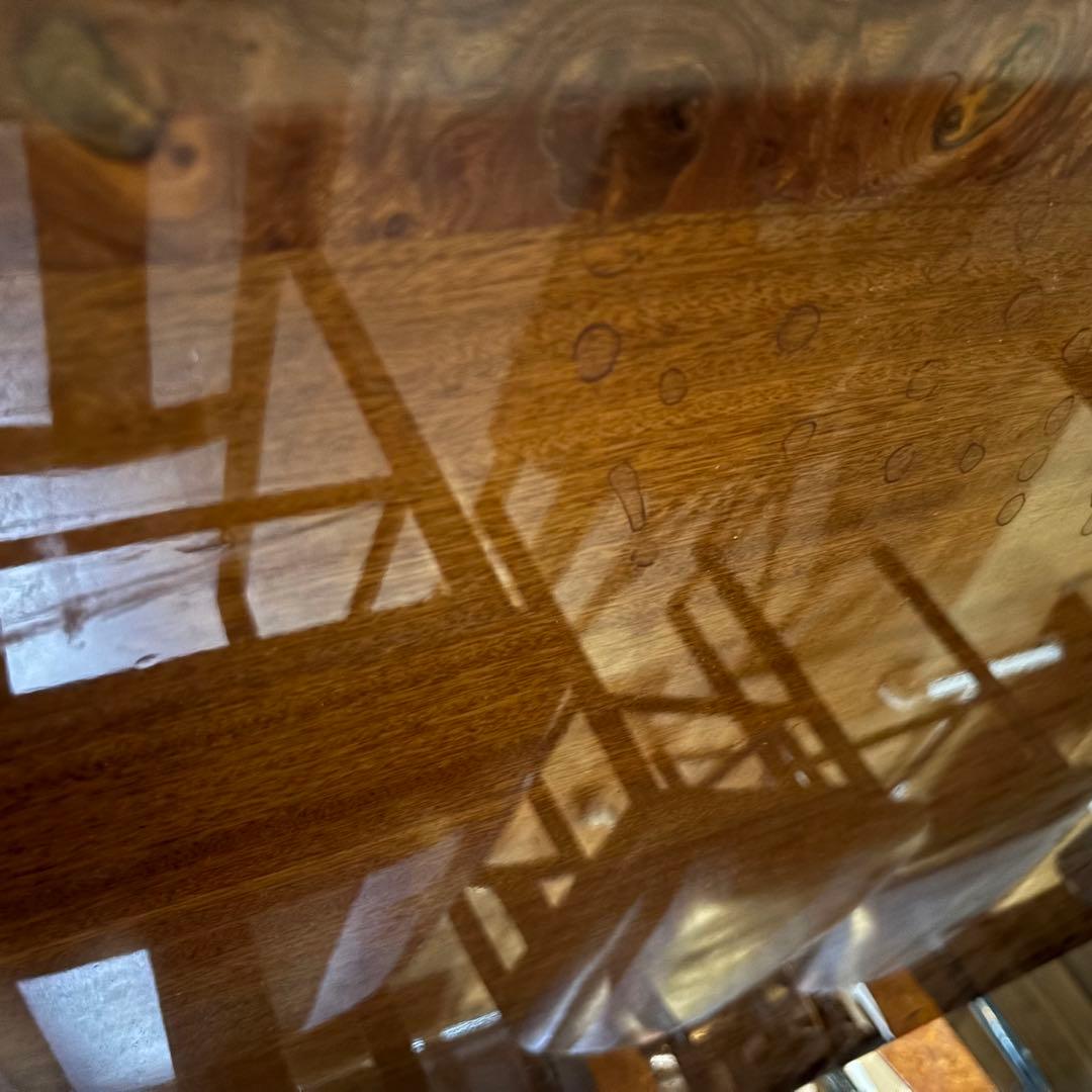 引き取り限定 イタリア製 ダイニング テーブル イス 6脚 セット インテリア