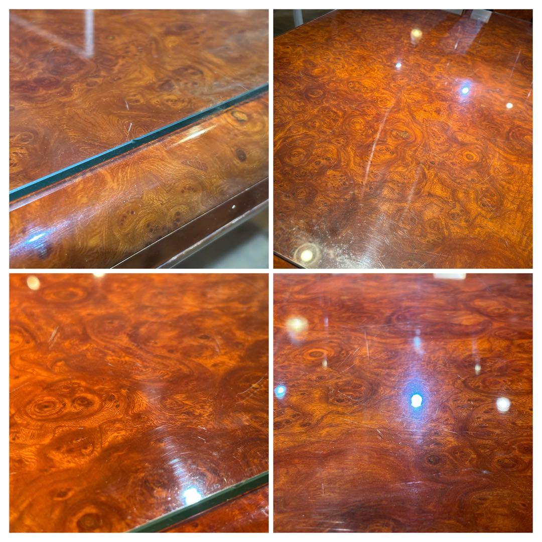 引き取り限定 イタリア製 ダイニング テーブル イス 6脚 セット インテリア