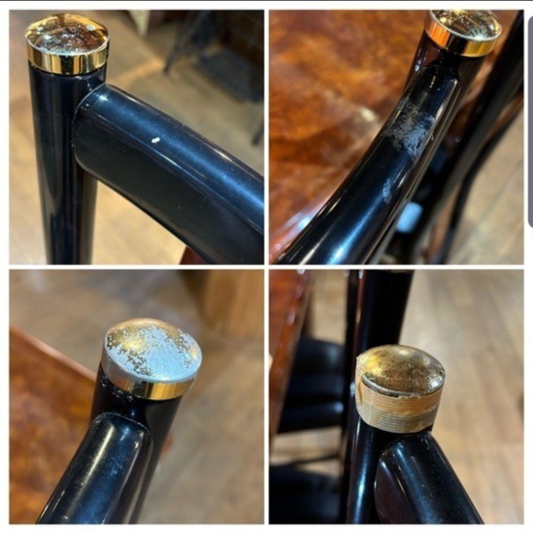 引き取り限定 イタリア製 ダイニング テーブル イス 6脚 セット インテリア