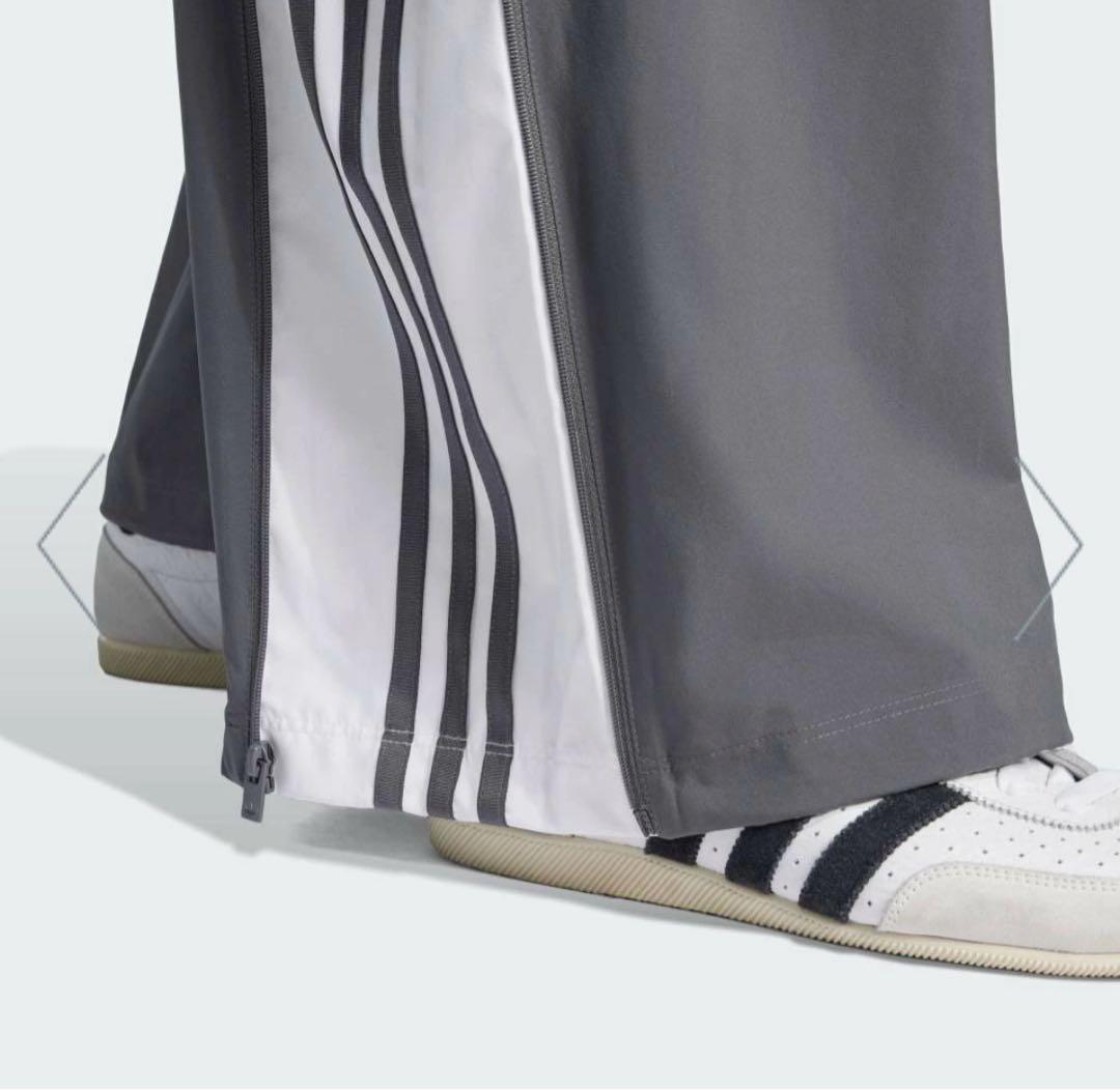 adidas Adilenium シーズン3ジップ トラックパンツ 【グレー】