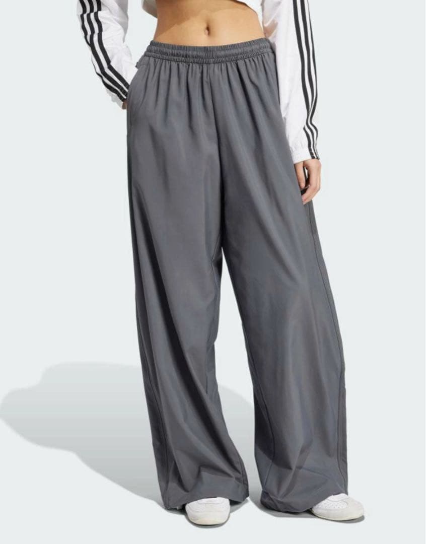 adidas Adilenium シーズン3ジップ トラックパンツ 【グレー】