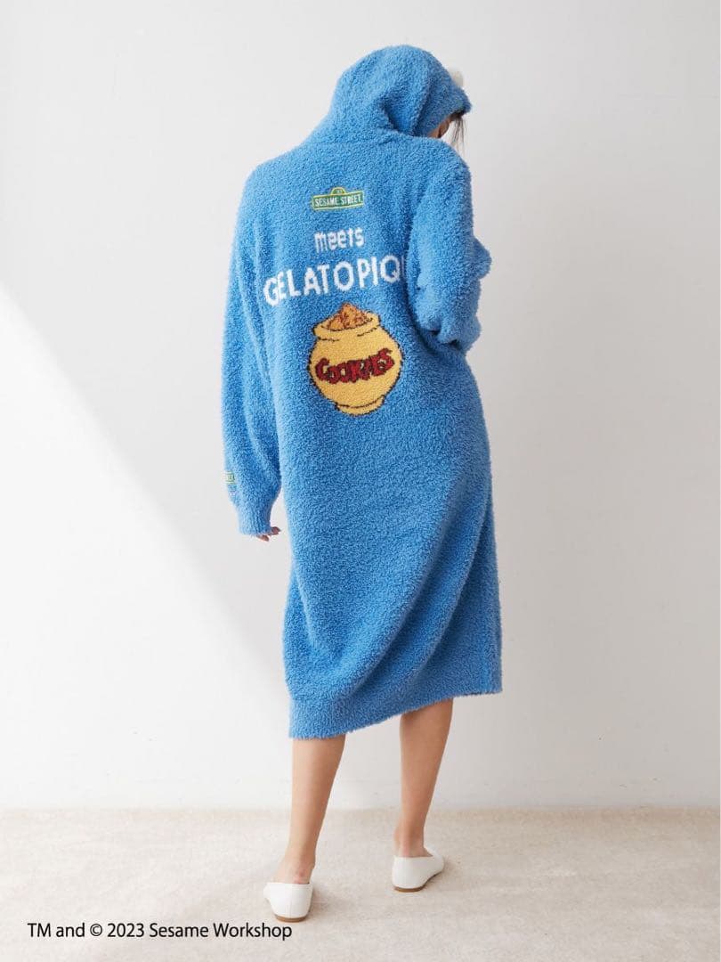 新品タグ付♡gelato pique クッキーモンスターワンピース　F