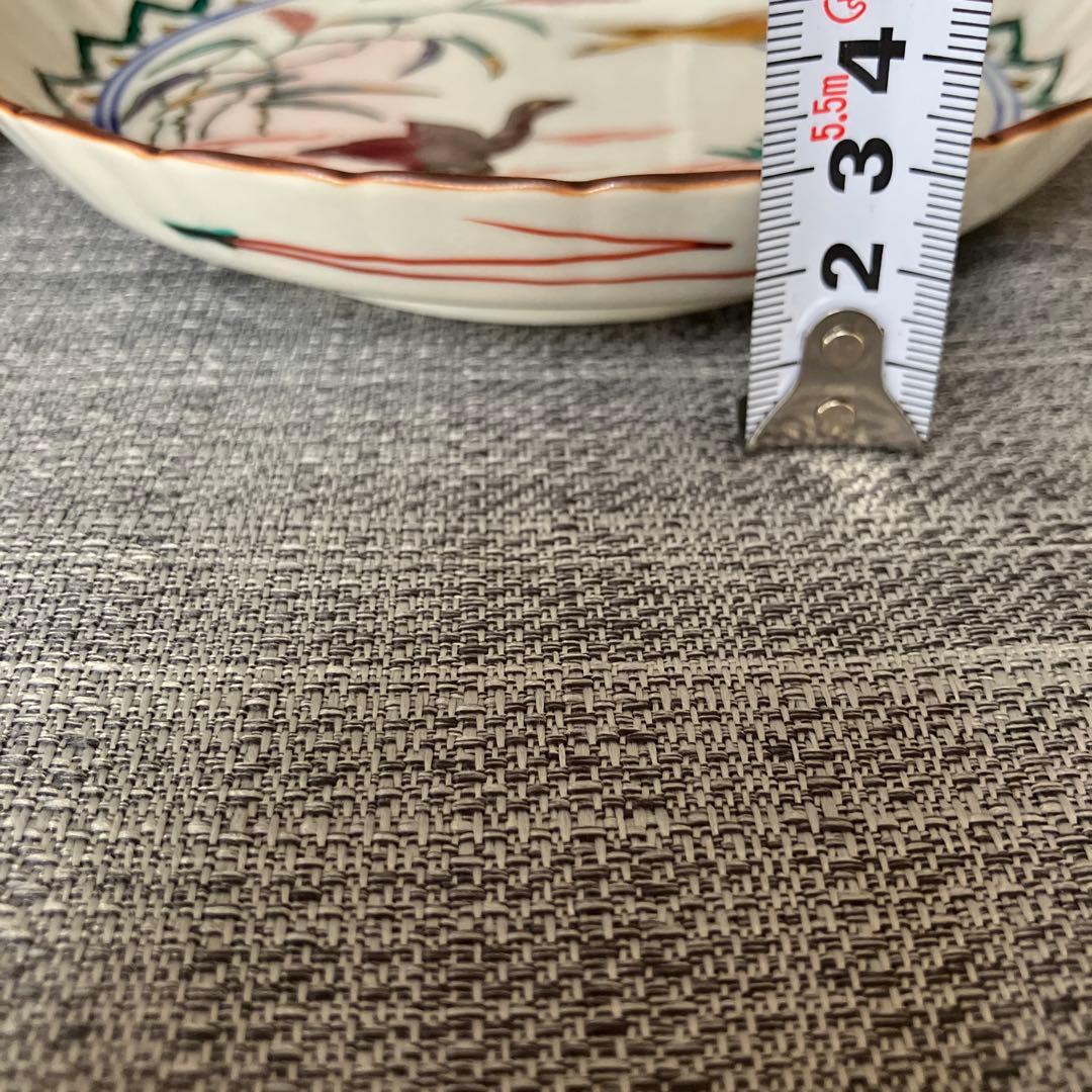 九谷焼　赤地健　和皿　5枚　絵がわり