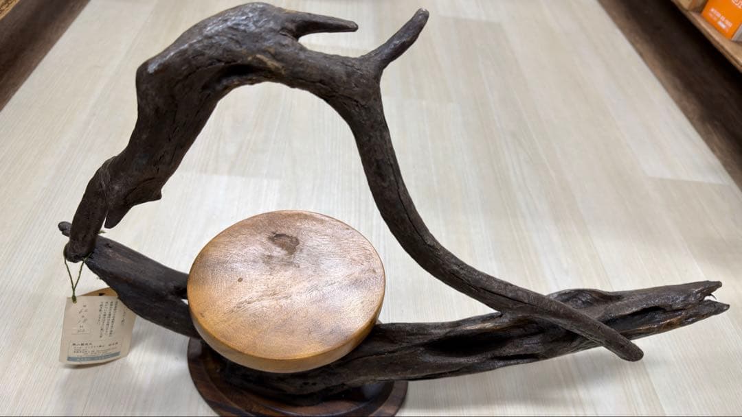 Tetsuzan 木製置物 日本のデザイン