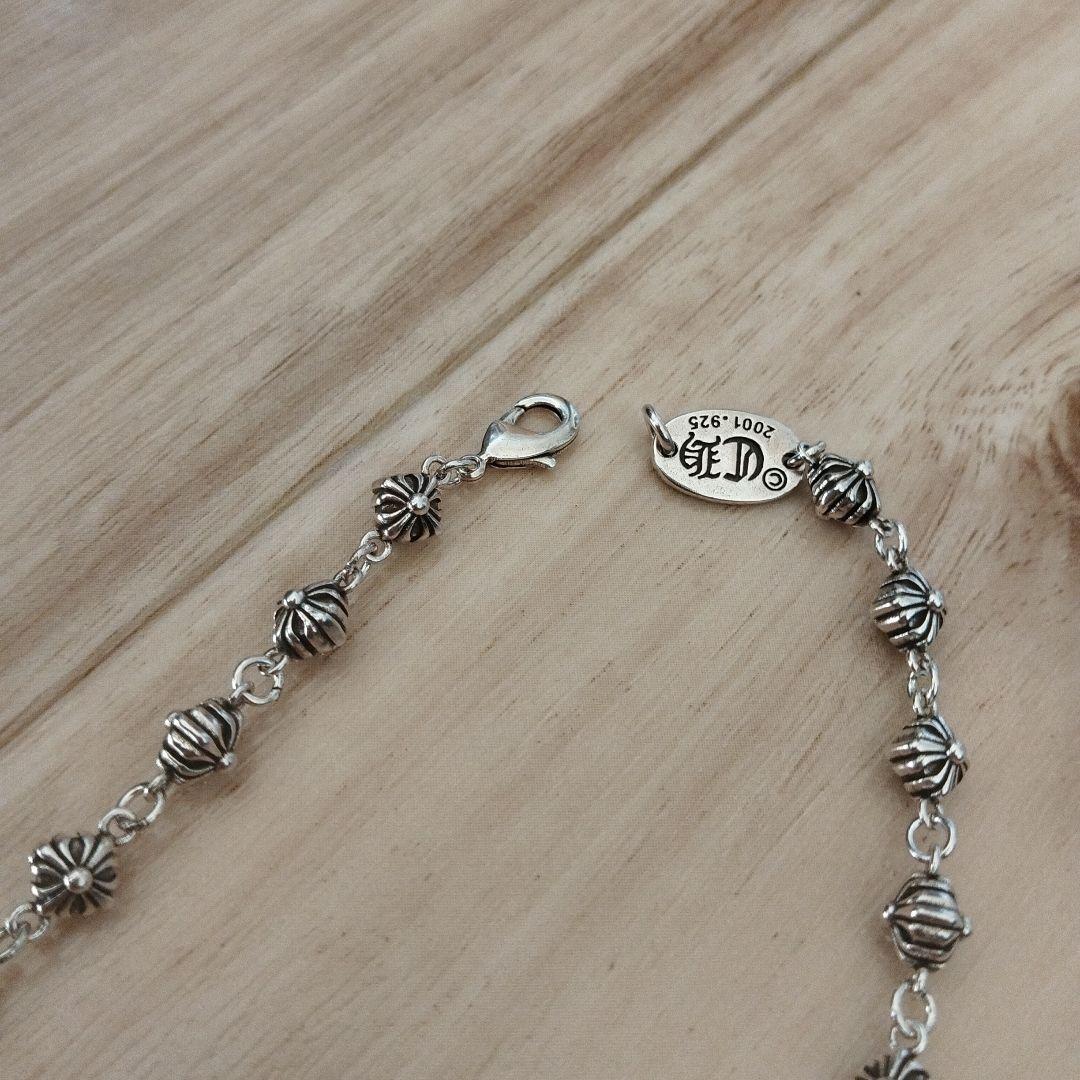 シルバー925刻印 ch刻印 ネックレス クロム