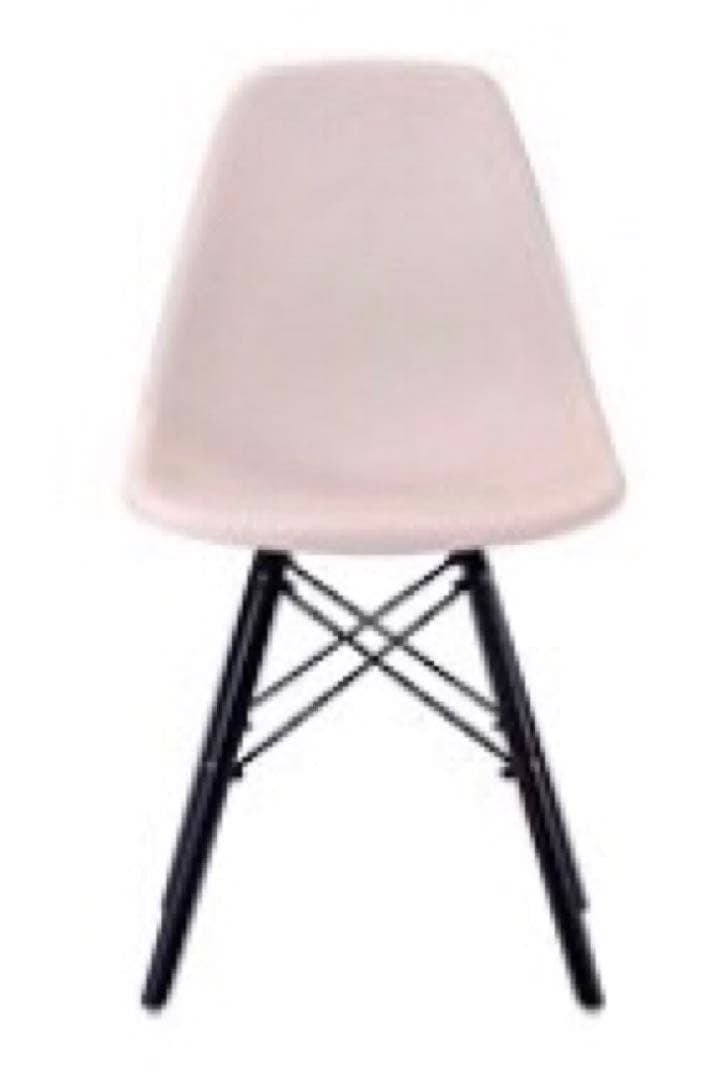 ※引き取り 円形ダイニングテーブル＋イームズ チェア4脚セット★ダイニングセット