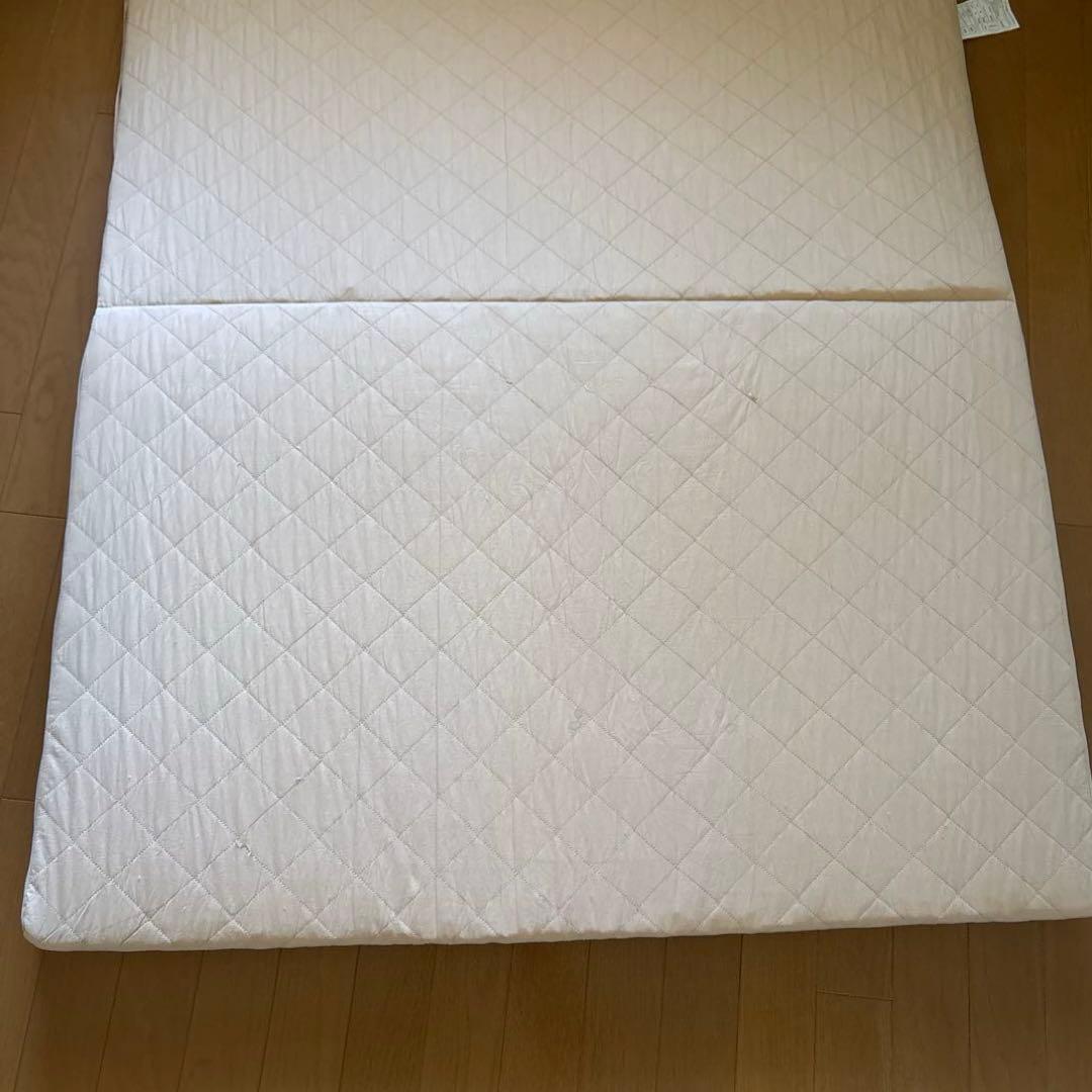 え*そ様 ￼ブレスエアー　シングル　敷布団三つ折り　￼マットレス
