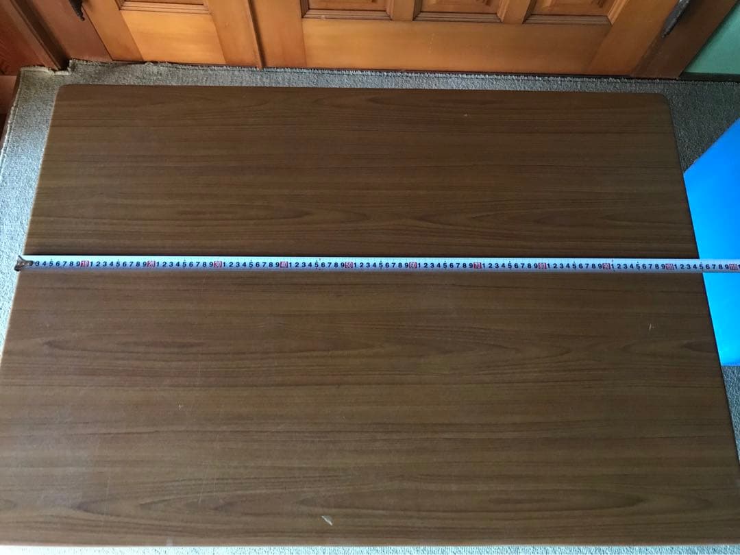 昭和レトロ 70'モルパ家具 座卓 ローテーブル アンティーク ちゃぶ台 木製