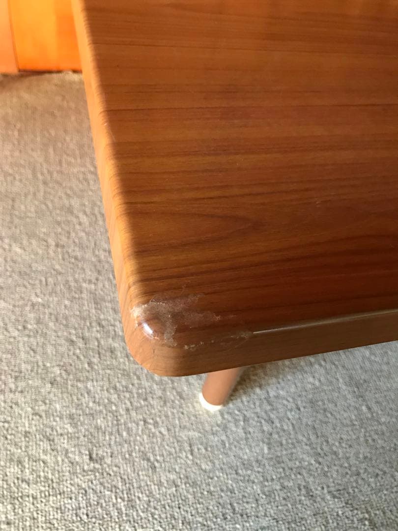 昭和レトロ 70'モルパ家具 座卓 ローテーブル アンティーク ちゃぶ台 木製