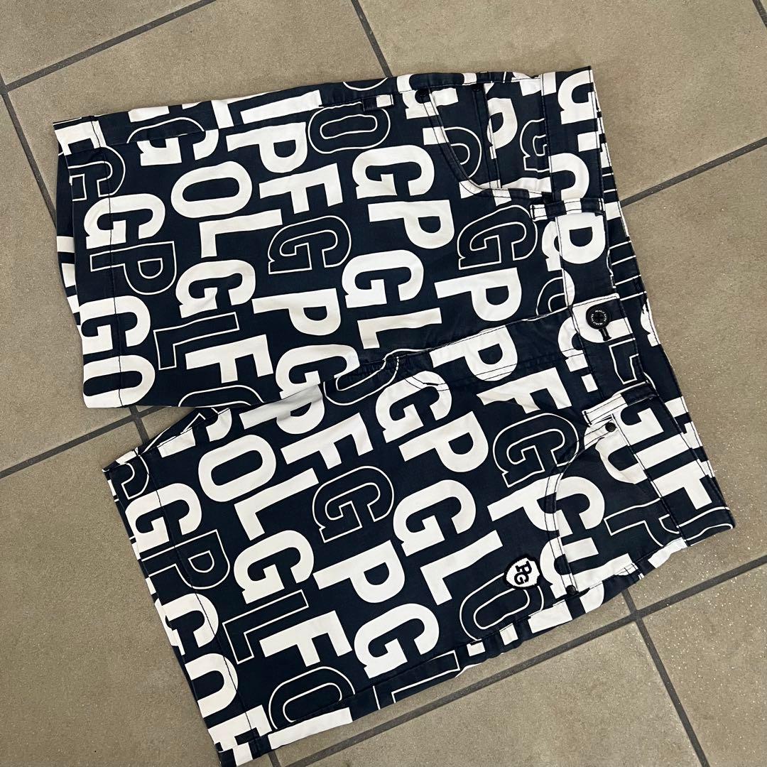 Pearly gates パーリーゲイツ　セットアップ　メンズ　S 総柄　半袖