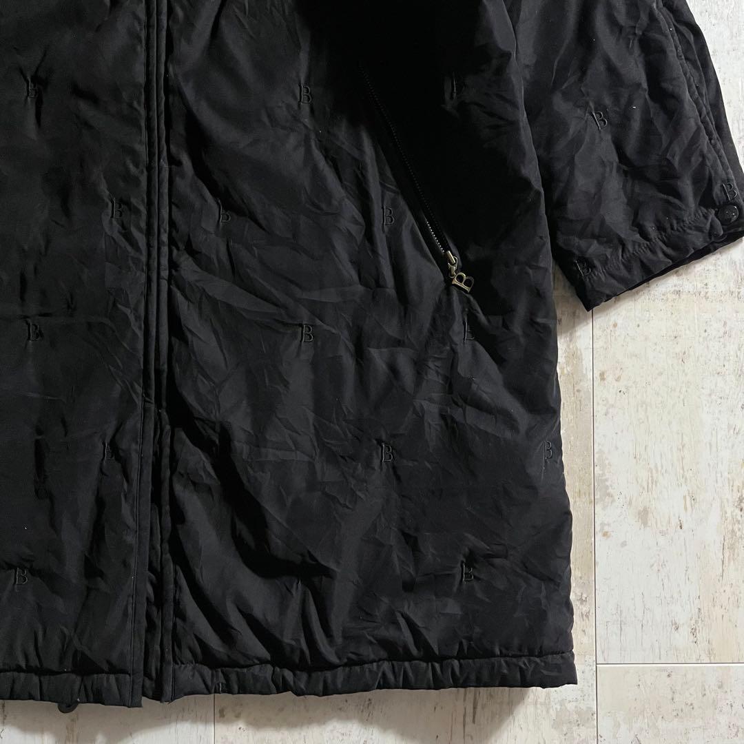 BURBERRY バーバリー 三陽商会 刺繍 総柄 ノバチェック 中綿 コート