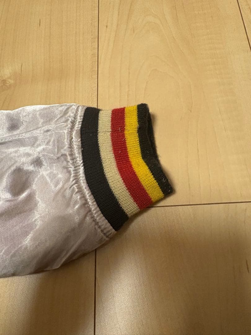 HOUSTO スカジャン 東洋 アメカジ 刺繍 サテン ジャケット リバーシブル