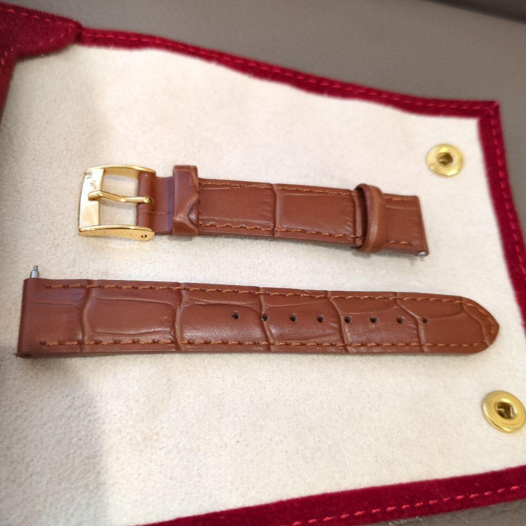 カルティエ マストタンク ヴェルメイユ SM 革ベルト3本