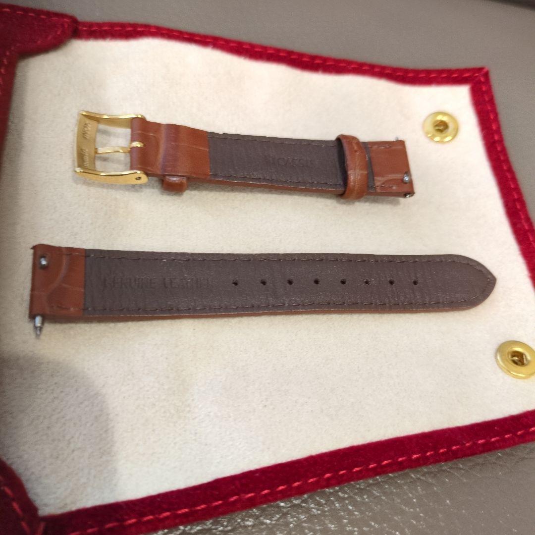カルティエ マストタンク ヴェルメイユ SM 革ベルト3本