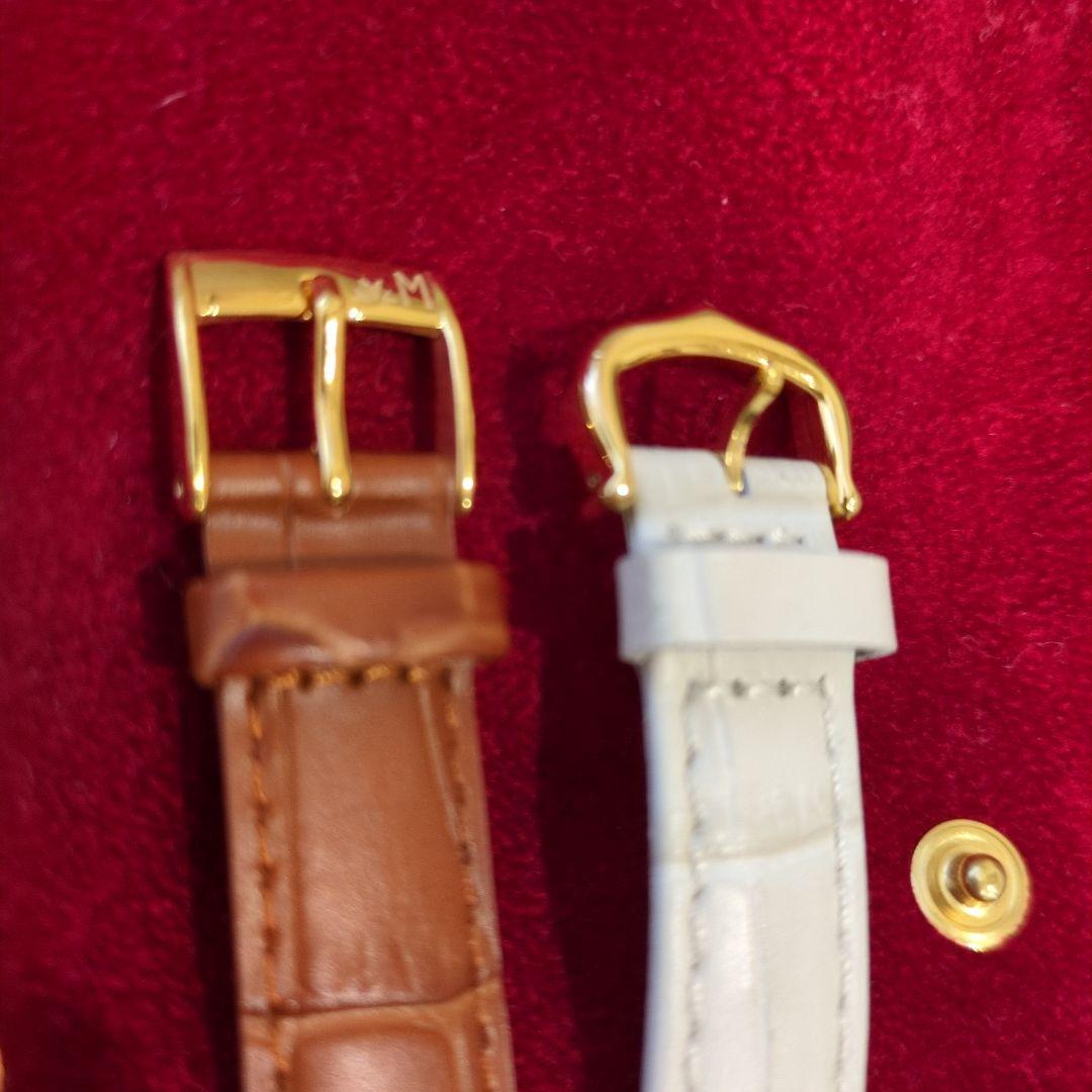 カルティエ マストタンク ヴェルメイユ SM 革ベルト3本