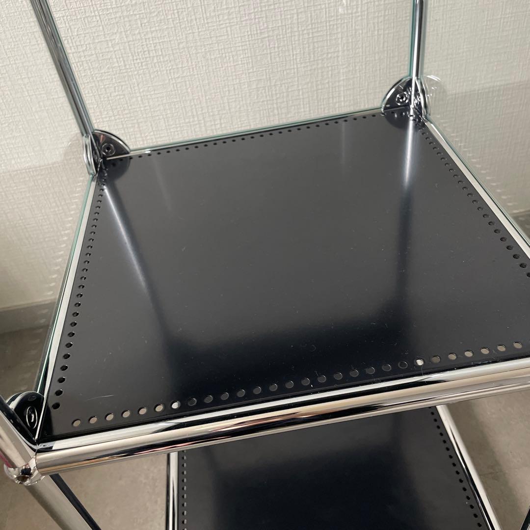 usmハラー 希少　ガラスディスプレイシェルフ、ショーケース