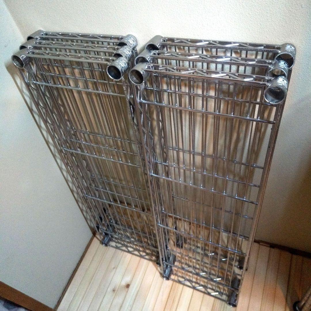 【バラ売り可】エレクター ワイヤーシェルフ6枚