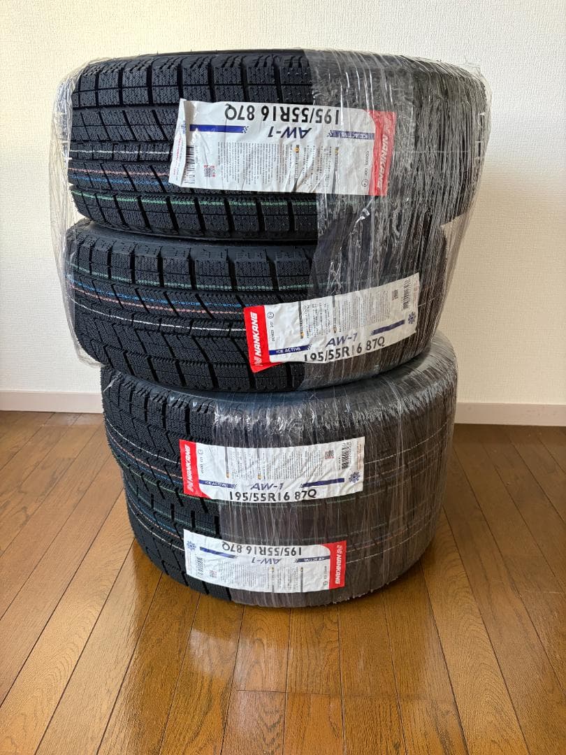 新品未使用!! NANKANG AW-1 スタッドレスタイヤ 195/55R16