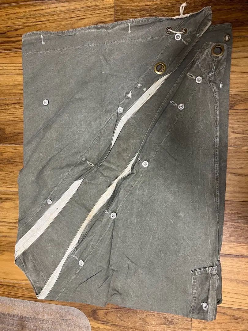 スウェーデン軍幕　テント地　軍幕