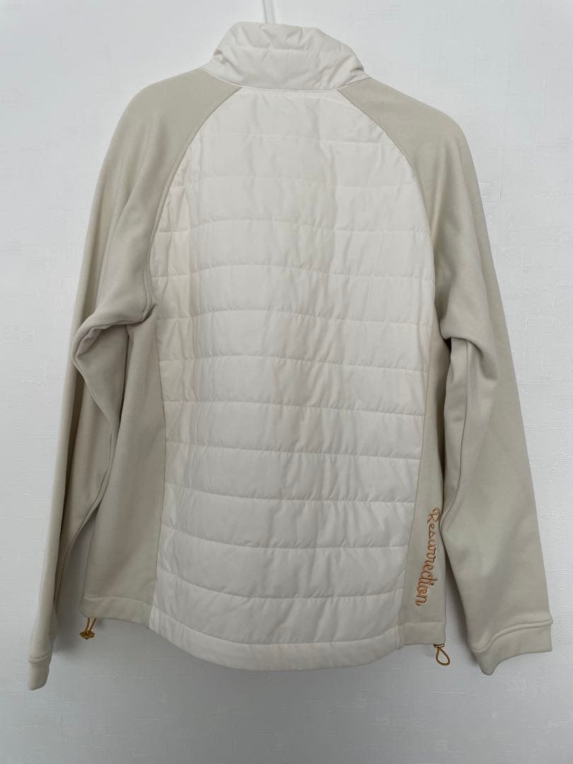 レザレクション　中綿入りジャケット　オフホワイト