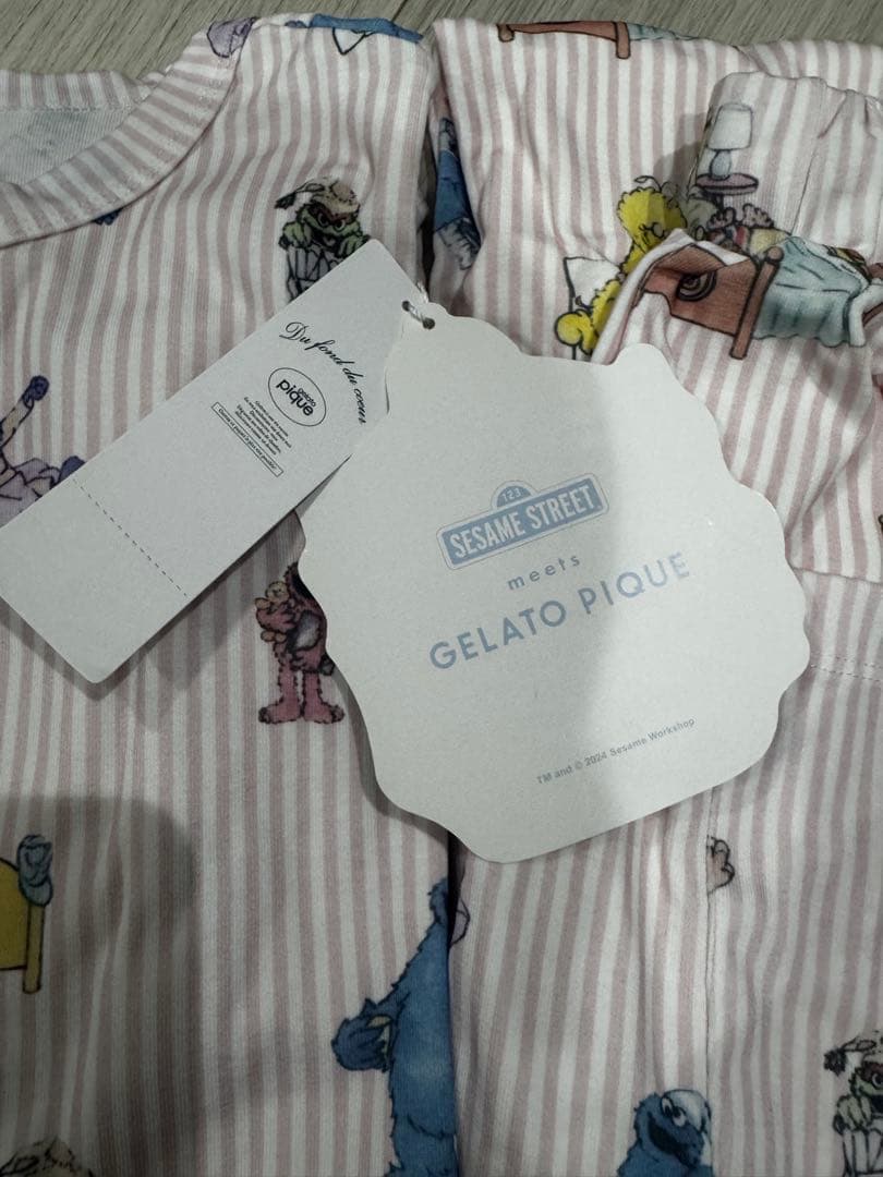 GELATO PIQUE セサミストリート ルームウェア 長袖 ラスト2点