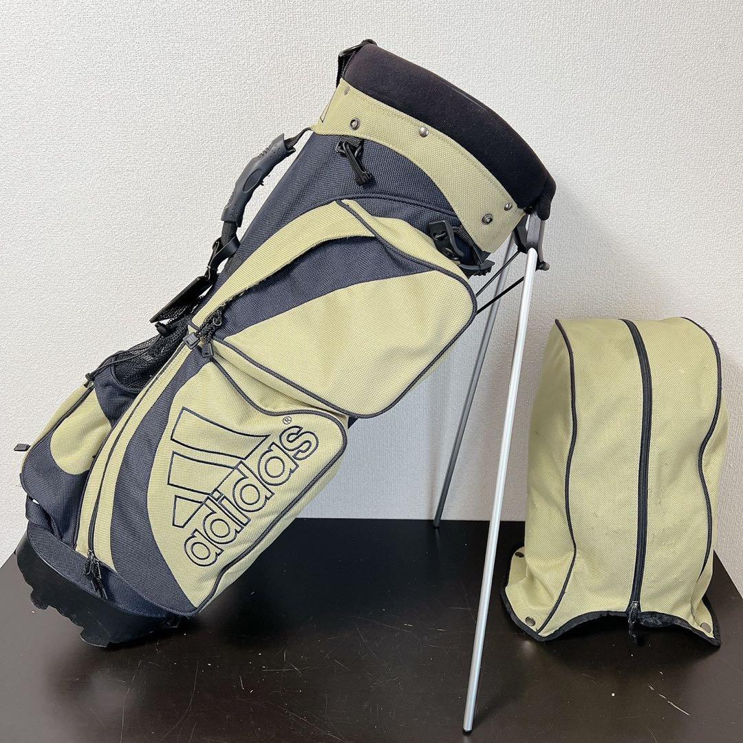 adidas アディダス キャディバッグ スタンド型 6分割 セルフプレー 希少