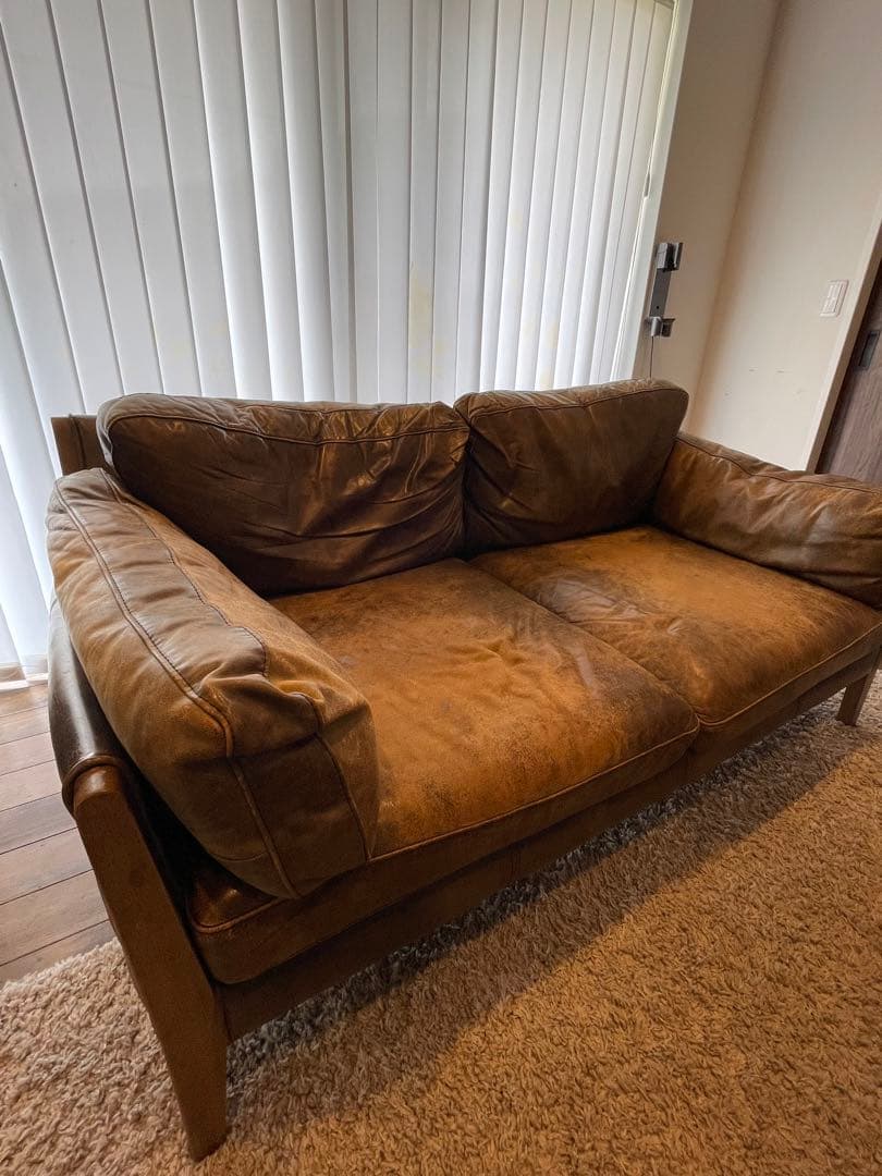 【HALO/ハロ】LOFFEE 2P SOFA/ロフィ 2人掛けソファ　引取り可