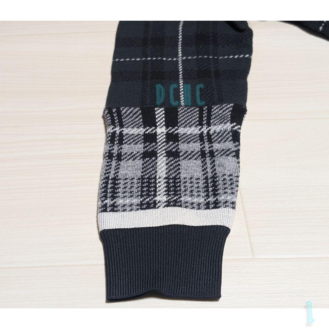 新品【サイズ1】【モノトーン】パーリーゲイツ ニットワンピース ゴルフ