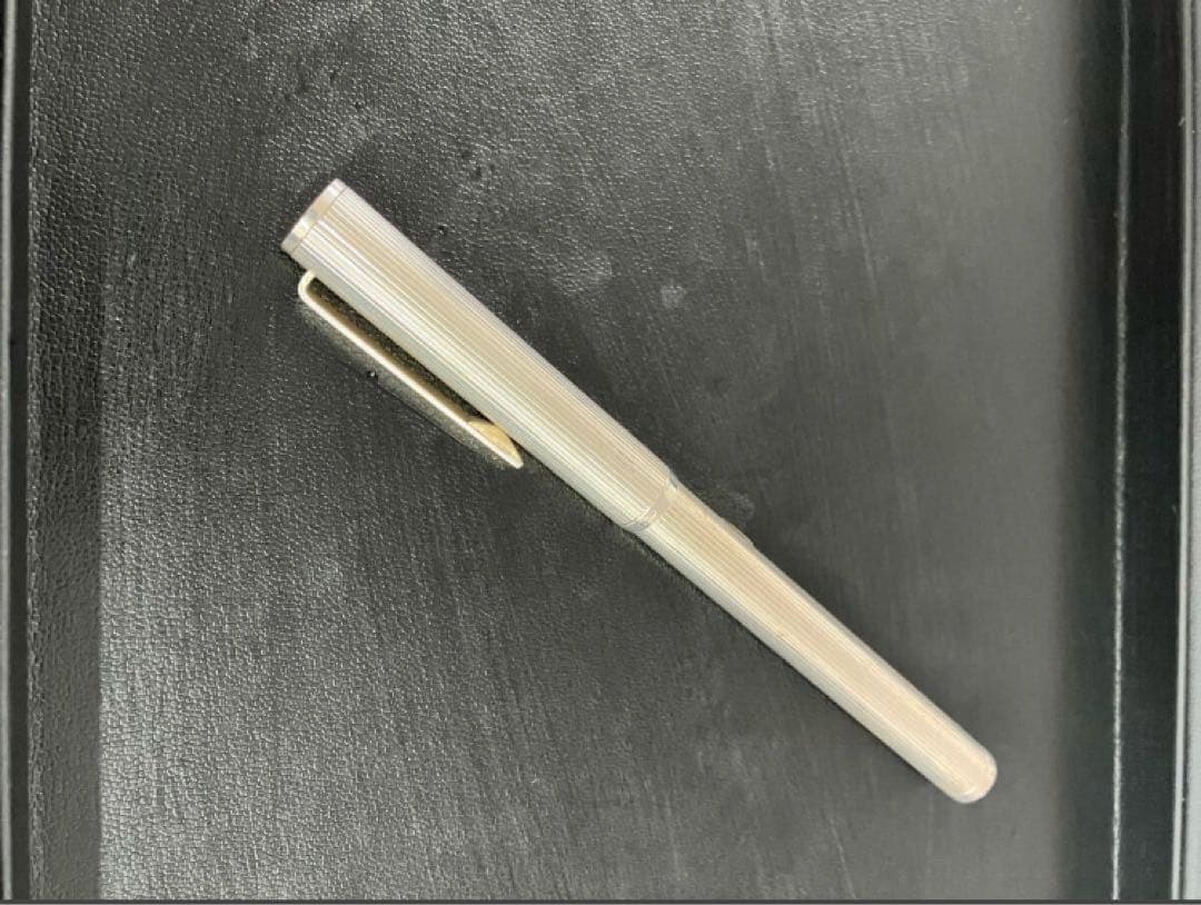 A.DUNHILL ダンヒル 万年筆 ライン スターリングシルバー EF