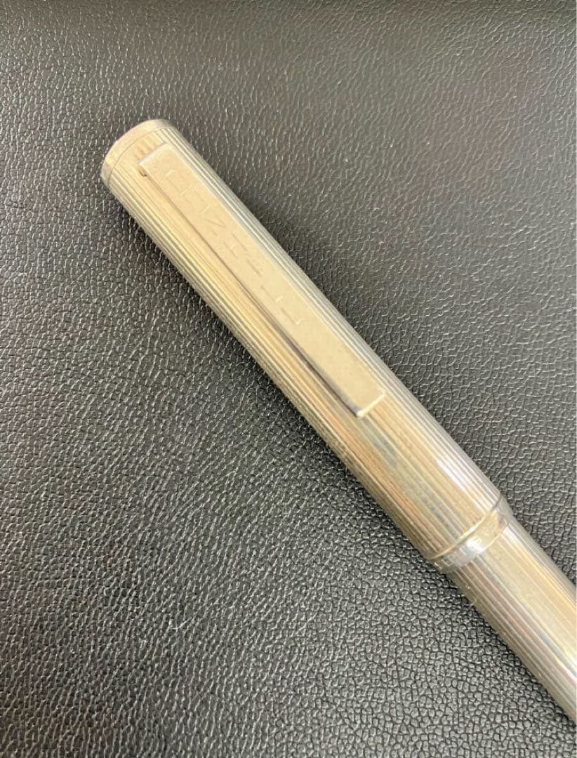 A.DUNHILL ダンヒル 万年筆 ライン スターリングシルバー EF