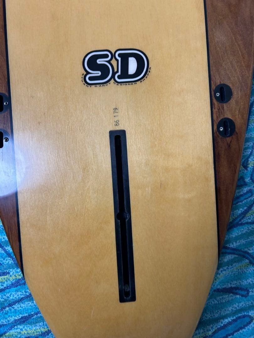 じょに〜　D'ARCY サーフボード Vudu 8'4 ロングボード