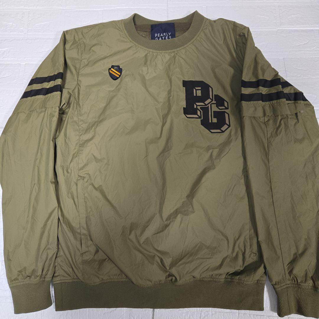 パーリーゲイツ　ゴルフウェア　2WAY　スニード　ブルゾン　カーキ　サイズ6