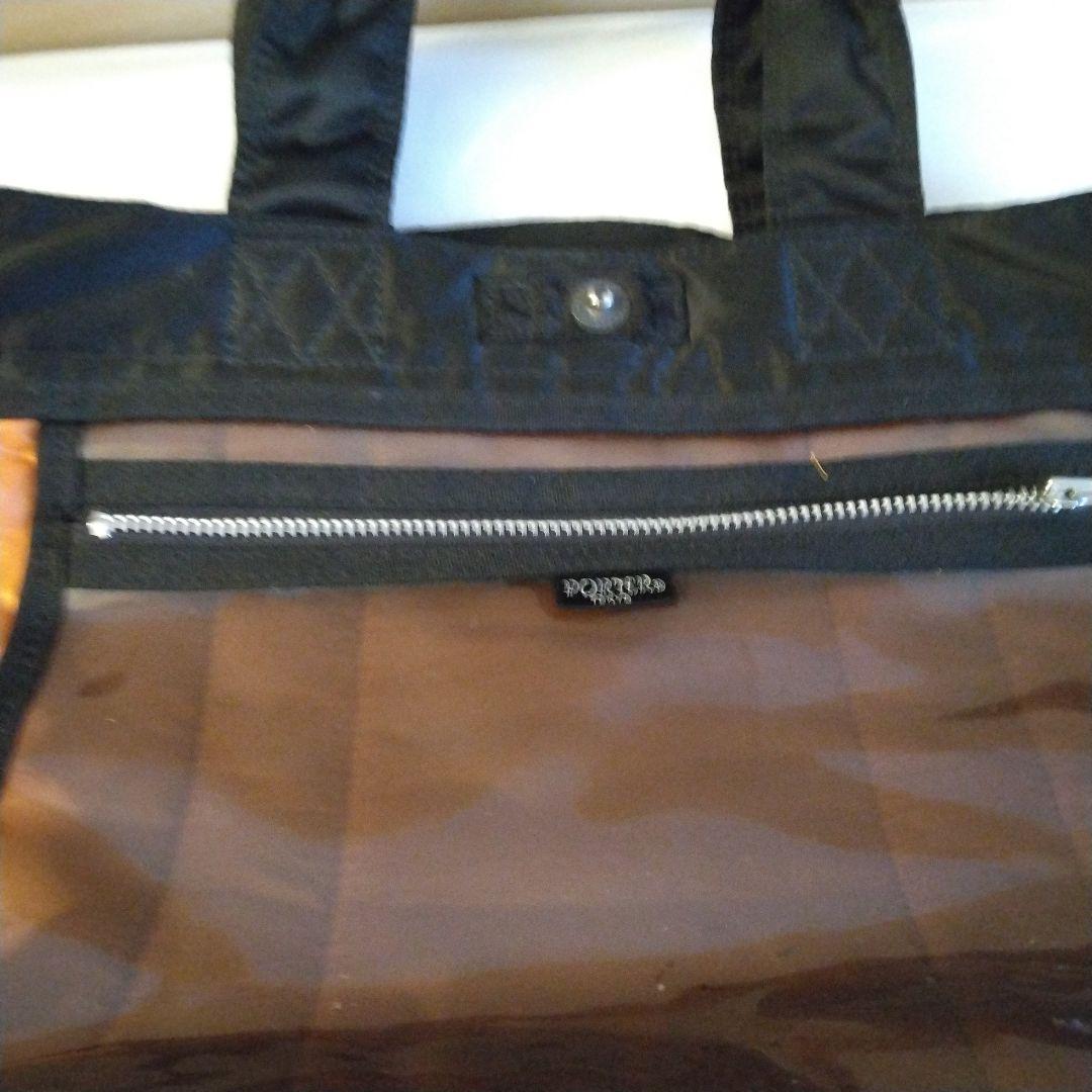 PORTER ブラック トートバッグ　タンカー　TANKER