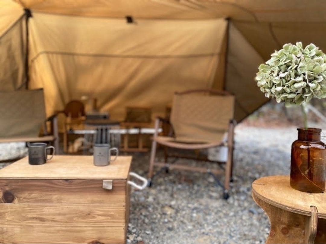 【オーダー品】キャンプにちょうどいい木箱と蓋