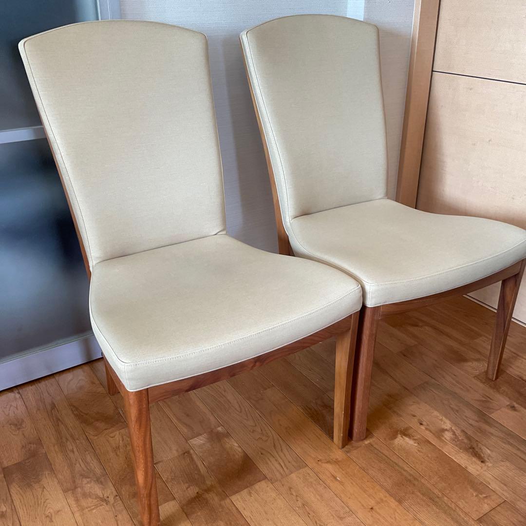 カリモク　ミドルバック ダイニングチェア　1脚CT79　美品　引き取り歓迎　福岡