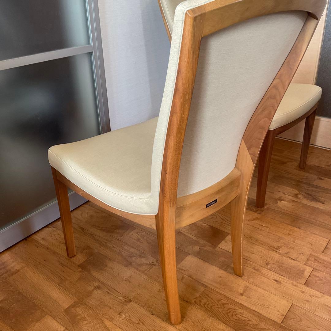 カリモク　ミドルバック ダイニングチェア　1脚CT79　美品　引き取り歓迎　福岡