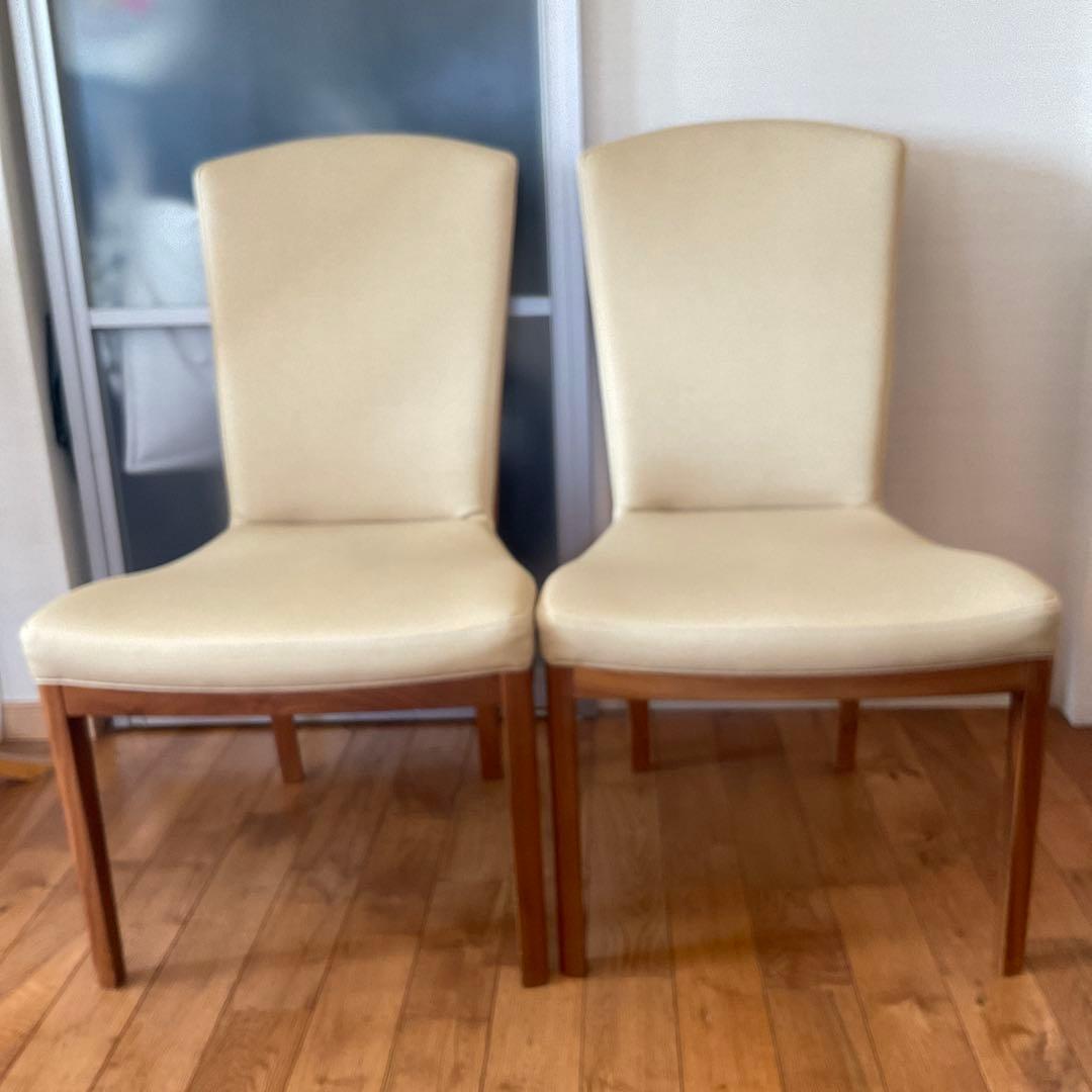 カリモク　ミドルバック ダイニングチェア　1脚CT79　美品　引き取り歓迎　福岡