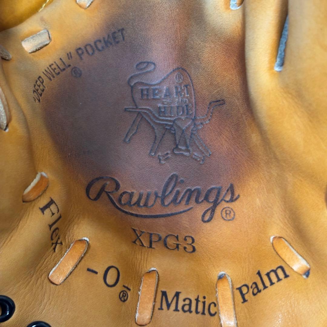 【美品】Rawlings XPG3 長嶋茂雄モデル 復刻版 グローブ　軟式