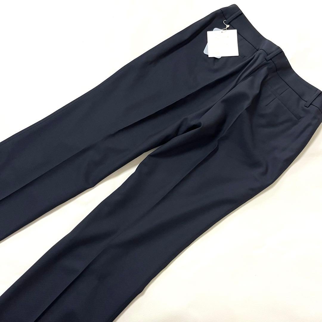 《新品未使用》LES MUES ビジネススーツ　セットアップ　ネイビー　XL