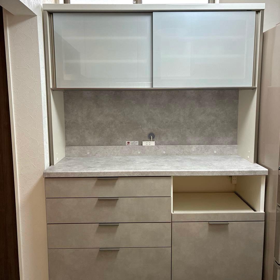 《週末セール》【美品】パモウナ　キッチンカウンター RU 幅140cm