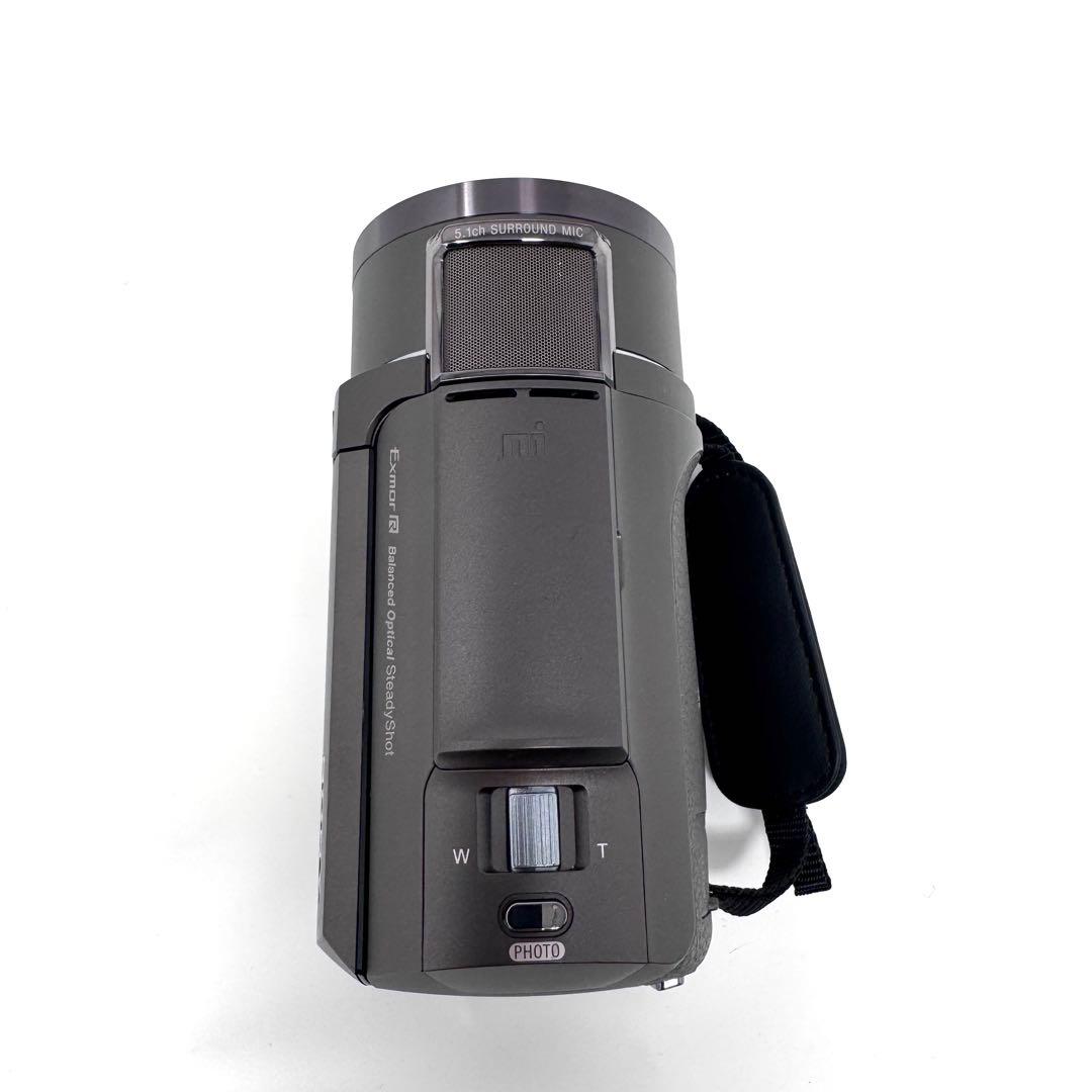 SONY FDR-AX45 ブラウン デジタルビデオカメラ 【中古】