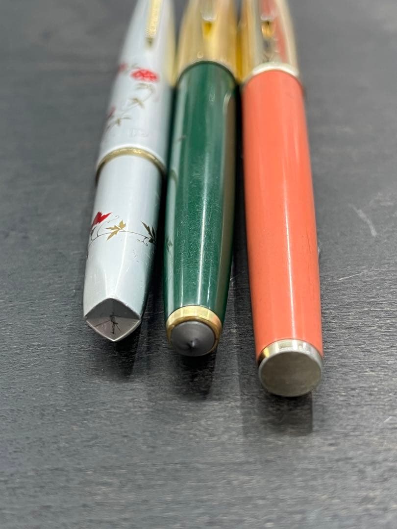 万年筆3点セット　14K 細字　PLATINUM PILOTまとめ売り