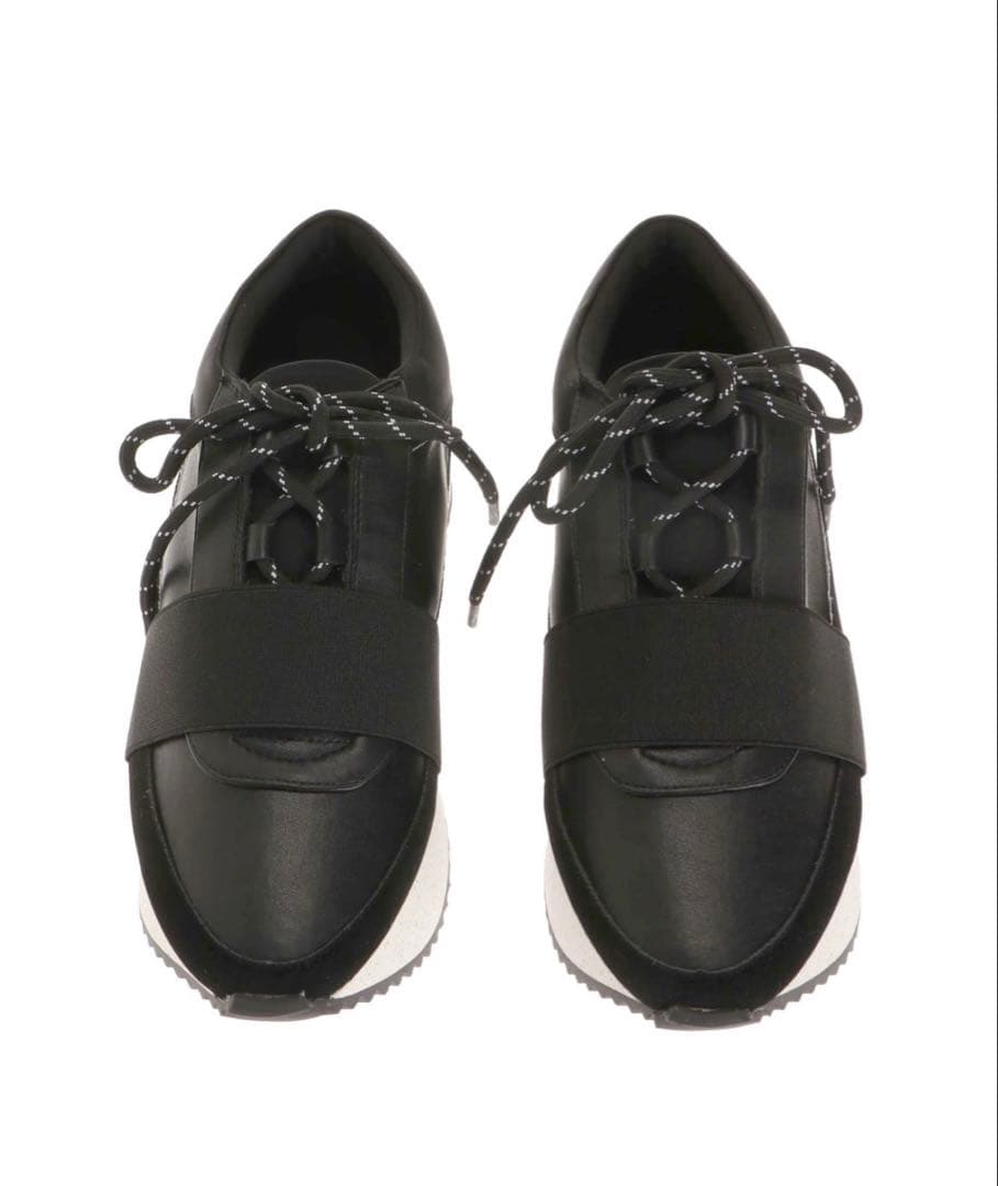 【新品】ELENDEEK エレンディーク　厚底　プラットフォームスニーカー