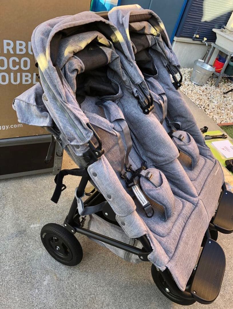 エアバギー　ココダブル　フロムバースEX　グレー